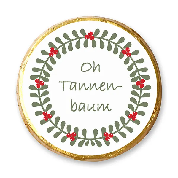 choco-lina-schoko-oh-tannenbaum-chocotaler-schokolade-vollmilch image 1