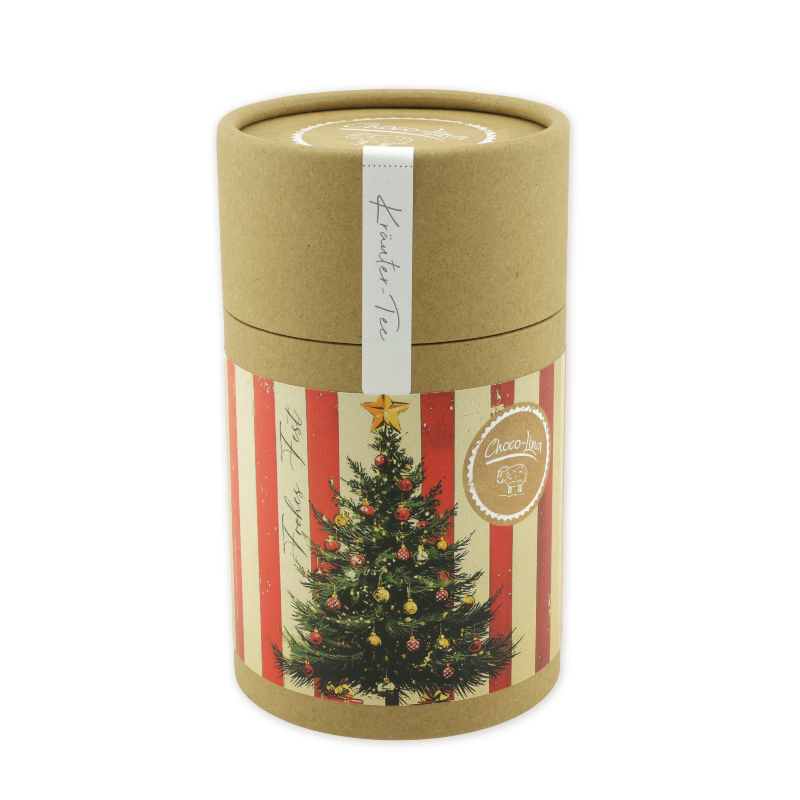choco-lina-christbaum-mit-p-ckchen-kr-utertee-tube image 1