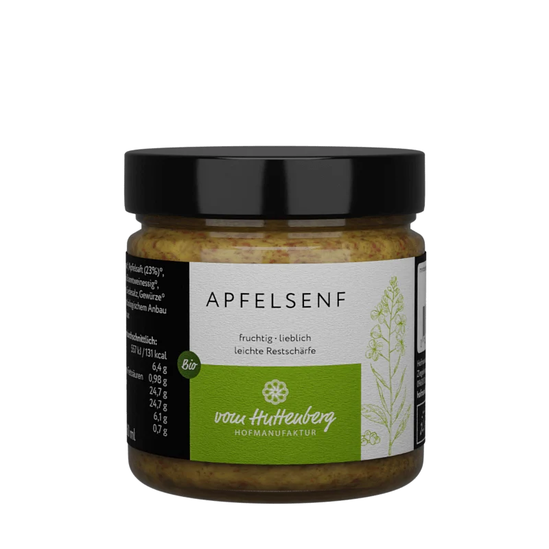 hofmanufaktur-vom-huttenberg-bio-apfel-senf-fruchtig-mild image 1