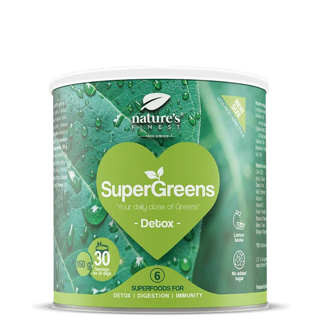 nature-s-finest-supergreens-detox-pulver-kurkuma-leber image 1