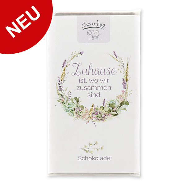 choco-lina-schoko-zuhause-schokolade-wo-wir-zusammen-sind-tafel image 1