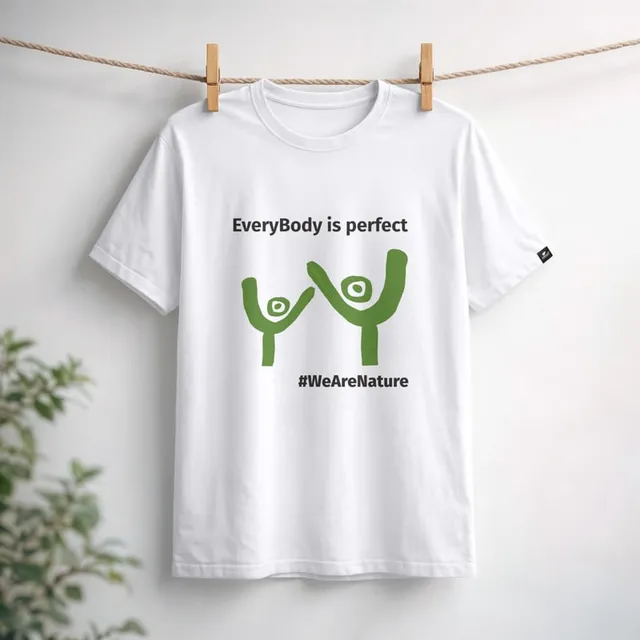 nature-s-finest-everybody-is-perfect-t-shirt-mit-spruch-unisex image 1