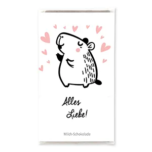 choco-lina-alles-liebe-milchschokolade-tafel image 1