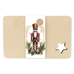 choco-lina-naschen-holzbrett-stern-nussknacker-gold-holz image 1
