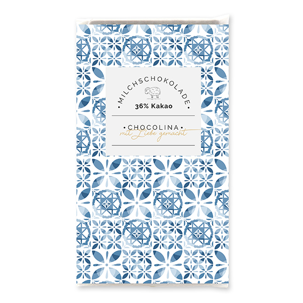 choco-lina-schoko-blaues-kachel-design-milchschokolade-tafel image 1