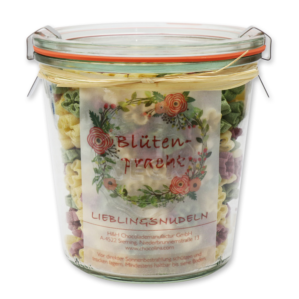 choco-lina-nudeln-lieblingsnudeln-mix-bl-tenpracht-glas-pasta image 1