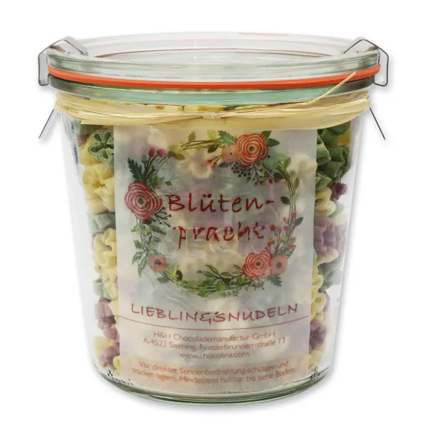 choco-lina-nudeln-lieblingsnudeln-mix-bl-tenpracht-glas-pasta image 1