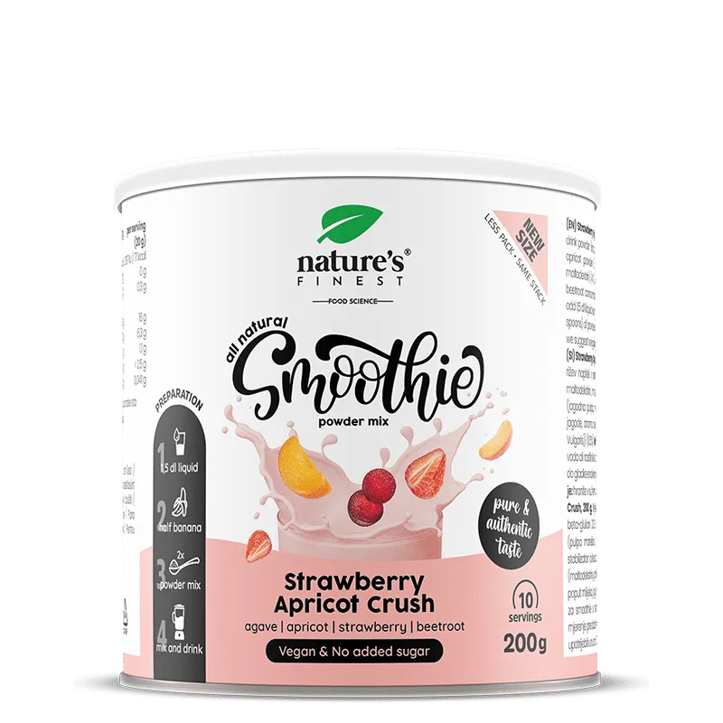 nature-s-finest-strawberry-apricot-crush-smoothie-pulver-erdbeer image 1