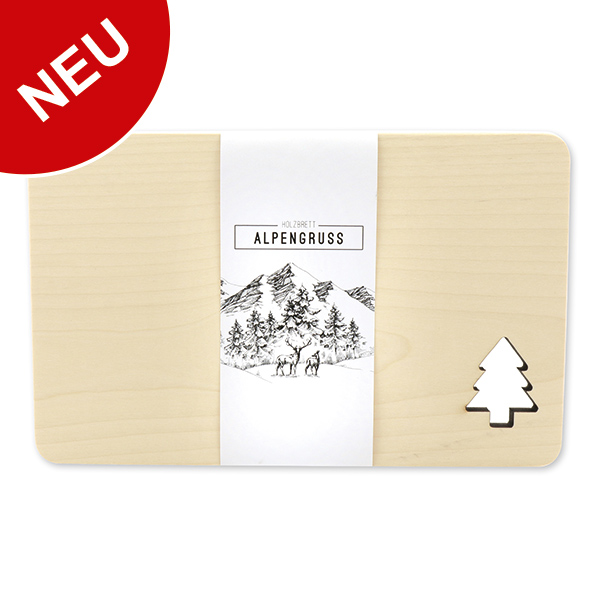 choco-lina-k-chenhelfer-holzbrett-tannenbaum-alpengru-brett image 1