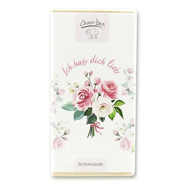 choco-lina-schoko-zartbitterschokolade-ich-hab-dich-lieb-tafel image 1