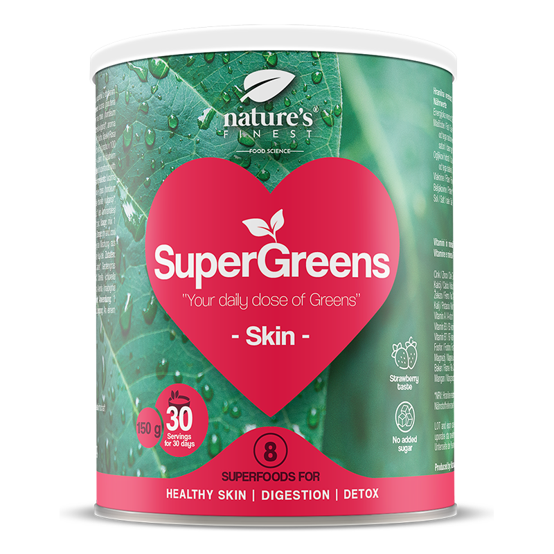 nature-s-finest-supergreens-skin-haut-drink-biotin image 1