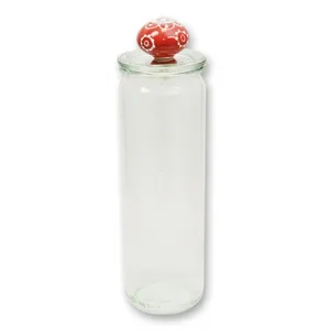 choco-lina-k-chenhelfer-weckglas-600ml-zylinderglas-dekorknopf image 1