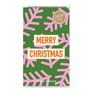 choco-lina-merry-christmas-zartbitterschokolade-tafel image 1