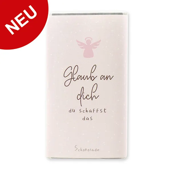 choco-lina-glaub-an-dich-70-zartbitterschokolade-tafel image 1