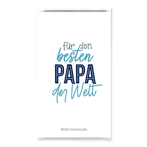 choco-lina-schoko-bester-papa-milchschokolade-f-r-den-besten-papa-tafel image 1
