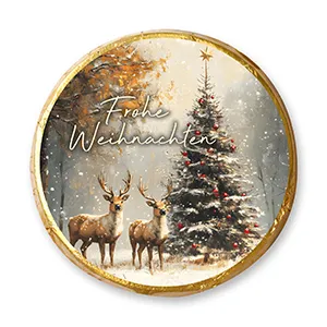 choco-lina-schoko-frohe-weihnachten-chocotaler-schokolade image 1