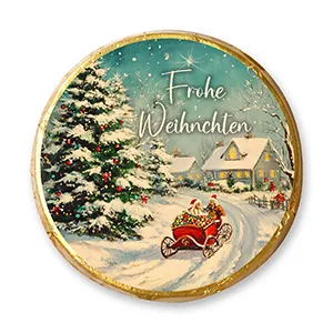 choco-lina-frohe-weihnachten-chocotaler-schokolade image 1