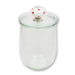 choco-lina-weckglas-tulpenglas-1062ml-mit-dekorknopf image 1