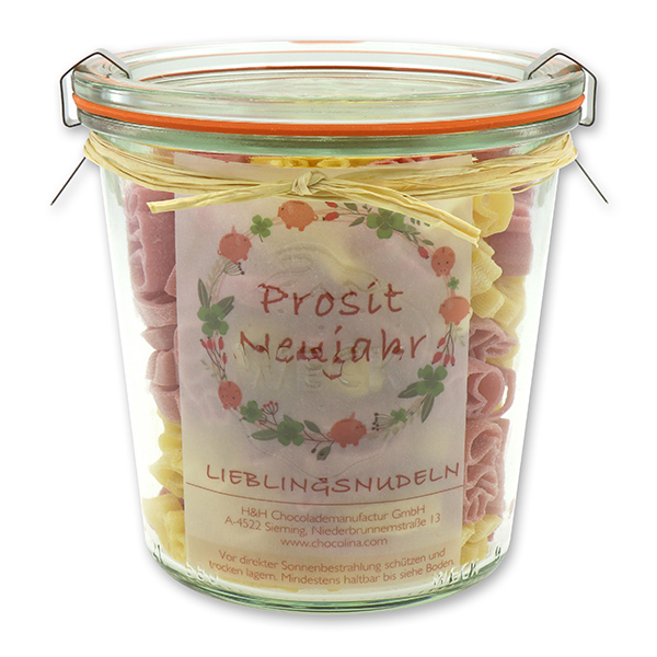 choco-lina-lieblingsnudeln-mix-prosit-neujahr-glas-nudeln image 1
