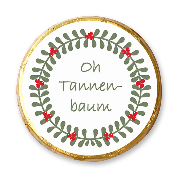 choco-lina-schoko-oh-tannenbaum-chocotaler-schokolade-vollmilch image 1