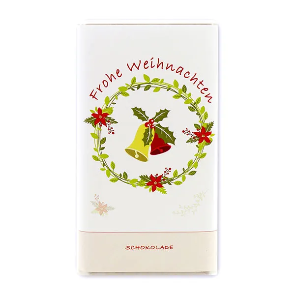 choco-lina-frohe-weihnachten-milchschokolade-tafel-geschenk image 1