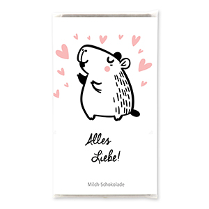 choco-lina-alles-liebe-milchschokolade-tafel image 1