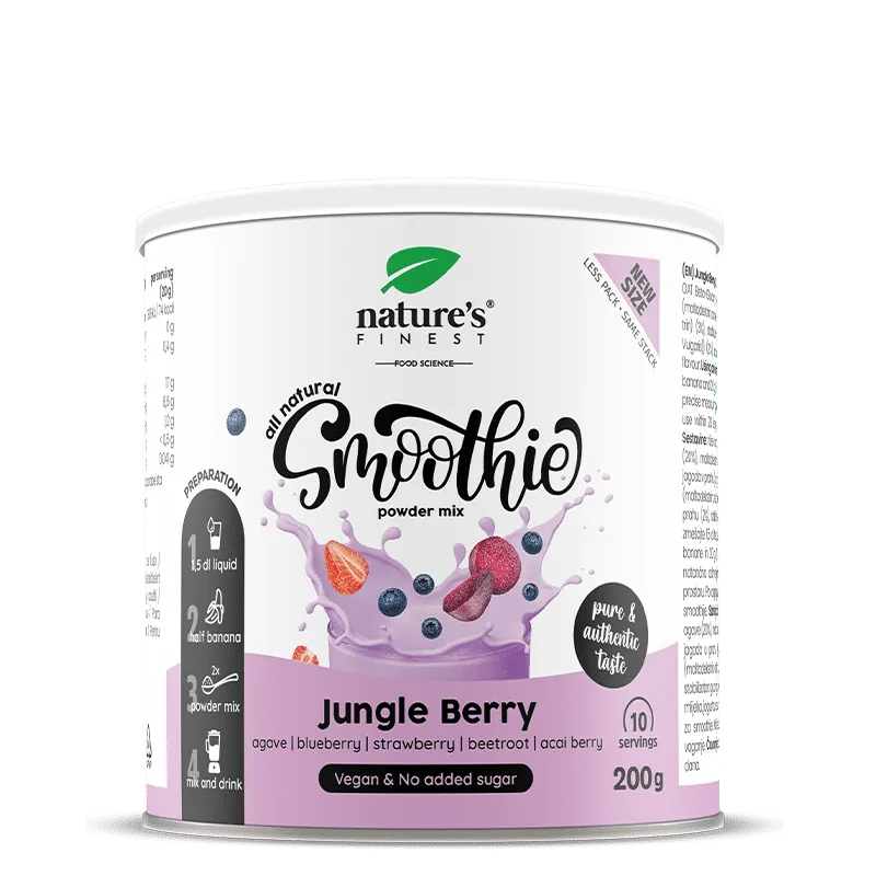 nature-s-finest-jungle-berry-smoothie-pulver-beere-vegan image 1