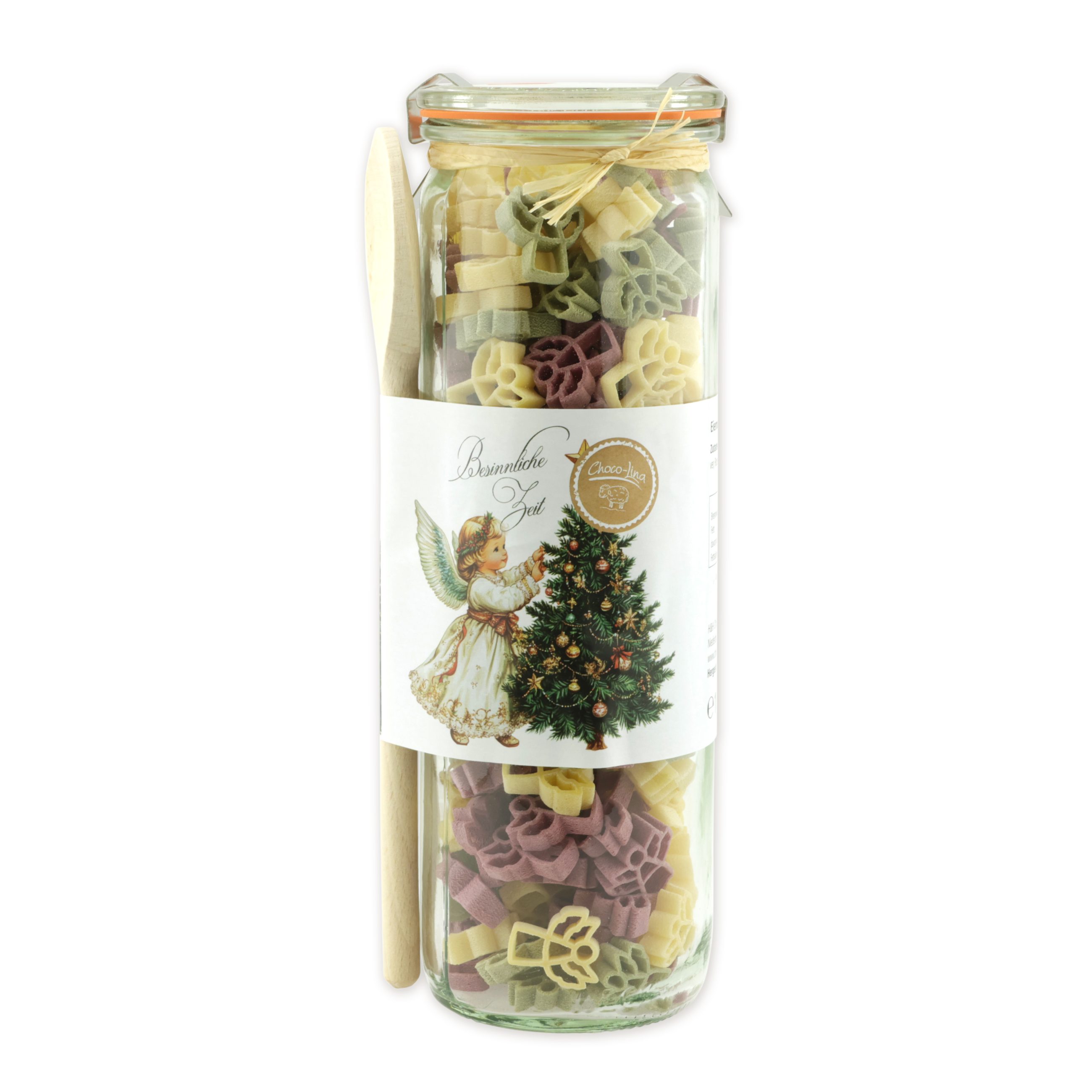 choco-lina-besinnliche-zeit-nudeln-geschenkset-kochl-ffel image 1