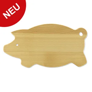 choco-lina-schwein-k-chenbrett-brotzeitbrett-holz image 1