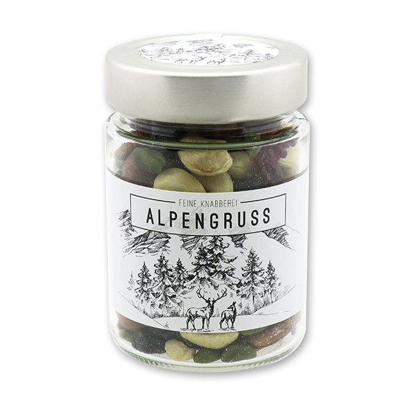 choco-lina-naschen-alpengru-nuss-fruchtmix-glas-snack image 1