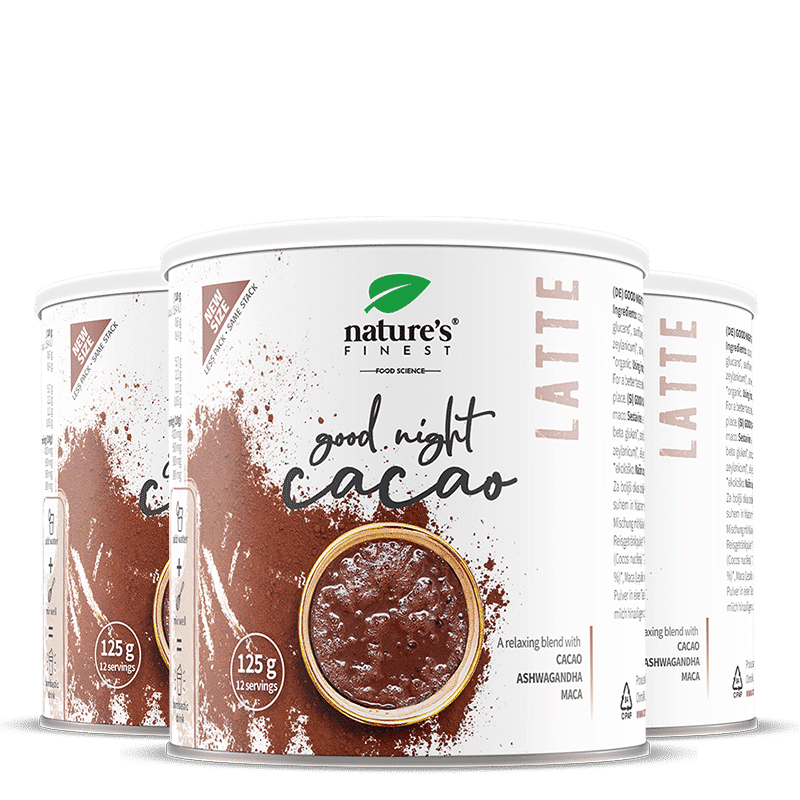 nature-s-finest-good-night-latte-kakaopulver-paket-ashwagandha image 1