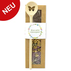 choco-lina-blumen-nudeln-geschenkset-gro-mit-kochl-ffel image 1