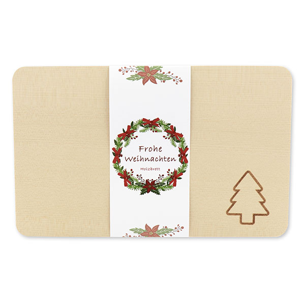 choco-lina-k-chenhelfer-holzbrett-tannenbaum-frohe-weihnachten-graviert image 1