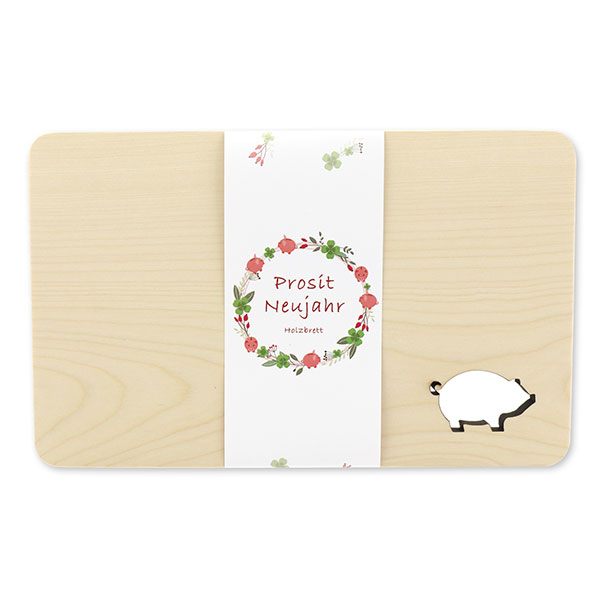 choco-lina-prosit-neujahr-holzbrett-schwein image 1