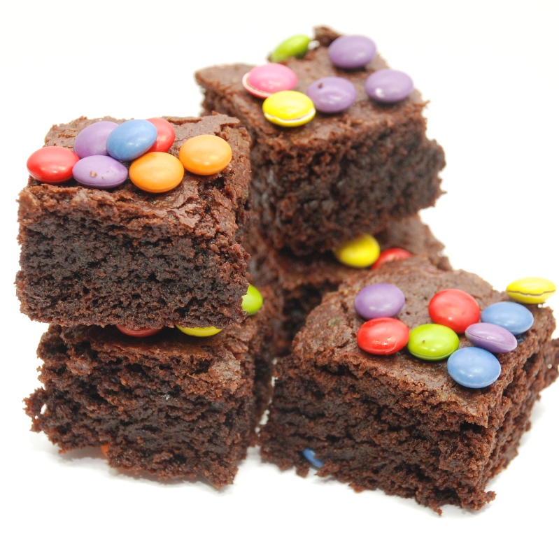 choco-lina-kochen-brownie-backmischung-schokolinsen image 2