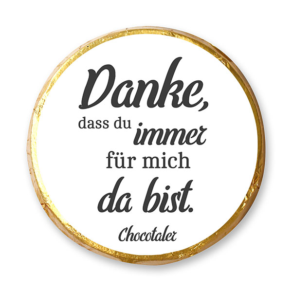choco-lina-schoko-chocotaler-danke-schokolade-geschenk image 1