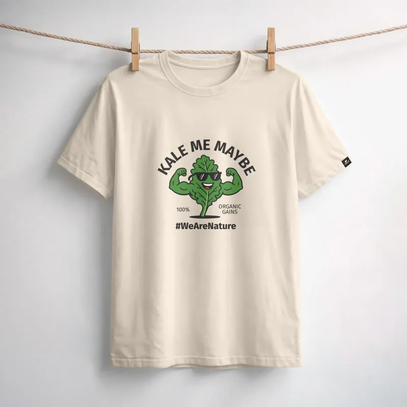 nature-s-finest-kale-me-maybe-t-shirt-vegan-spruch image 1