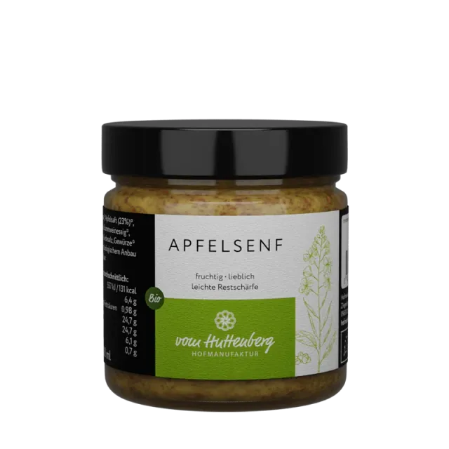 hofmanufaktur-vom-huttenberg-bio-apfel-senf-fruchtig-mild image 1