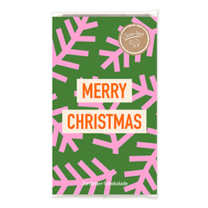 choco-lina-merry-christmas-zartbitterschokolade-tafel image 1