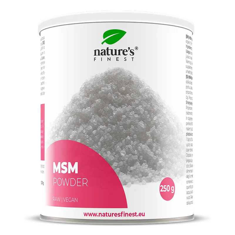 nature-s-finest-msm-pulver-250g-organischer-schwefel-gelenke image 1
