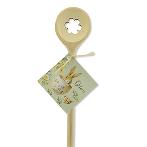 choco-lina-blume-kochl-ffel-rund-holz-frohe-ostern-geschenk image 1