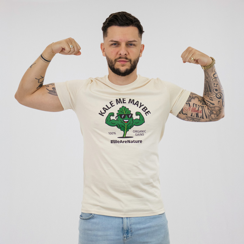 nature-s-finest-kale-me-maybe-t-shirt-vegan-spruch image 4