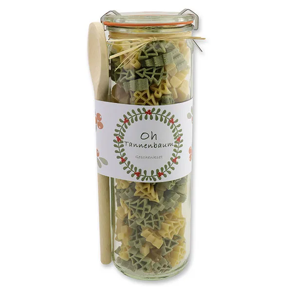 choco-lina-nudeln-geschenkset-mit-kochl-ffel-oh-tannenbaum image 1
