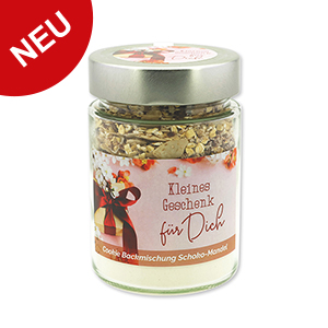 choco-lina-cookie-backmischung-schoko-mandel-geschenk image 1