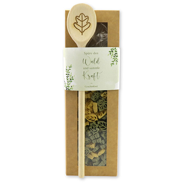 choco-lina-nudeln-sp-re-den-wald-geschenkset-pasta-mit-kochl-ffel image 1