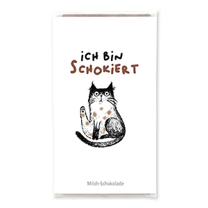 choco-lina-schoko-ich-bin-schokiert-milchschokolade-geschenk image 1