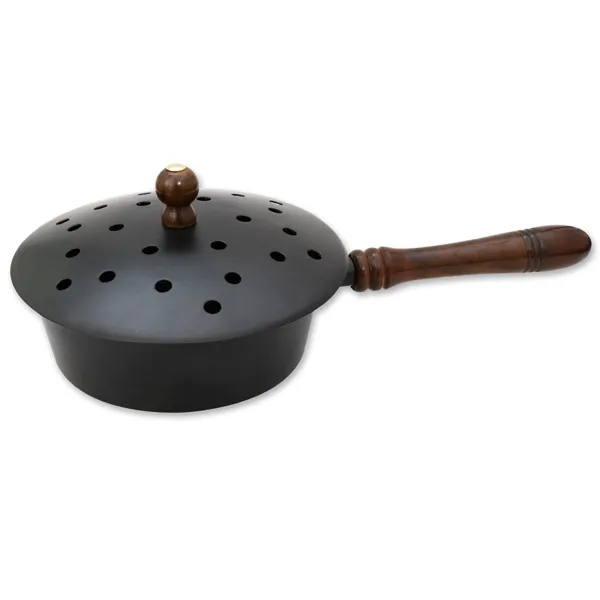 choco-lina-r-uchern-weihrauchpfanne-13cm-holzgriff-kohle image 1