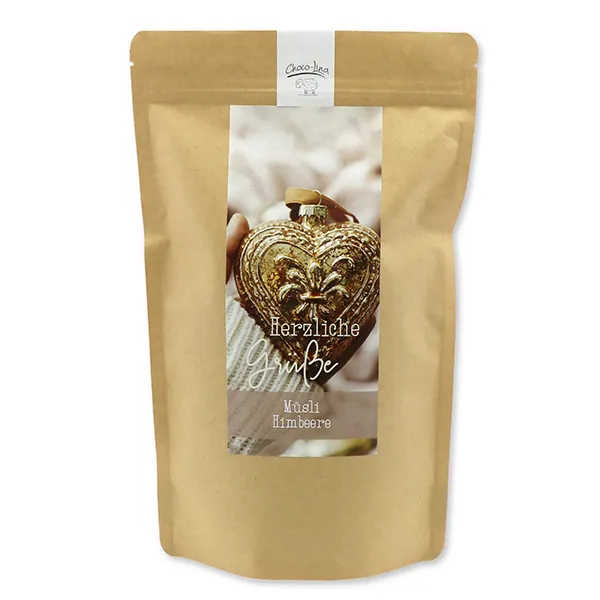 choco-lina-naschen-m-sli-himbeere-herzliche-gr-e-400g image 1