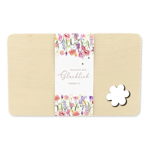 choco-lina-holzbrett-blume-fr-hst-cksbrett-klein-geschenk image 1