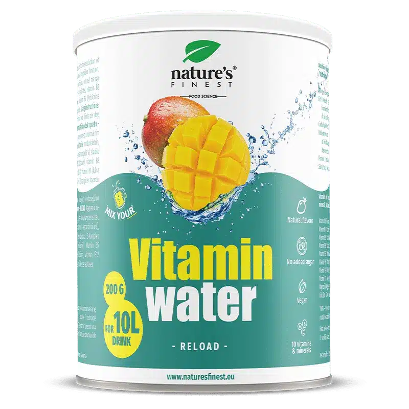nature-s-finest-reload-vitaminwasser-mango-ohne-zucker image 1
